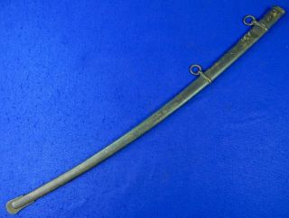 Antique Us Civil War Model 1860 Cavalry Sword Scabbard