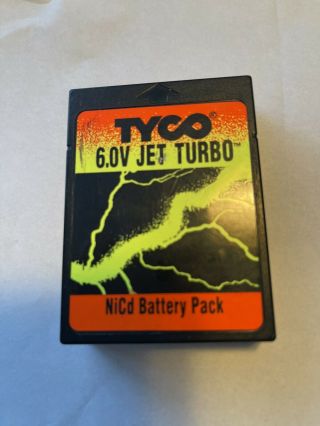 Vintage Tyco Rc 6.  0 Jet Turbo Nicd Battery Pack.