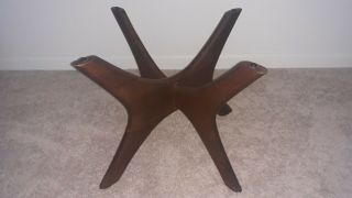 Mid Century Adrian Pearsall Wood Coffee Table Base Only