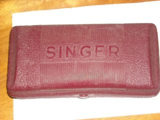 Vintage Singer Button Holer 160743 Attachment For Singer Lock Stitch Family