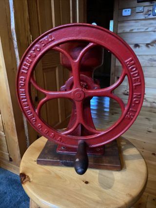Antique C.  S.  Bell Co.  Cast Iron Corn/coffee Grinder Hillsboro Usa Model 1 1/2