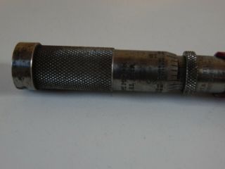 VINTAGE Brown & Sharpe inside tubular micrometer 3.  5 - 4.  5 inch 3