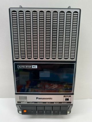 Vintage Panasonic Rq - 2107d Portable Cassette Player Recorder Auto Stop