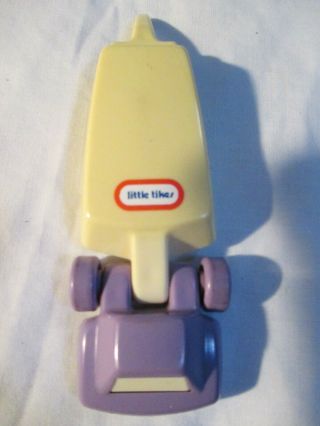 Vintage Little Tikes Doll House Family Vacuum Cleaner Sweeper Dollhouse 3 1/2 "