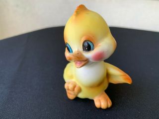 Vintage Easter Norcrest Adorable Baby Chick Duck Number A573 Japan W/label