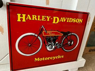 Antique HARLEY MOTORCYCLE 14 