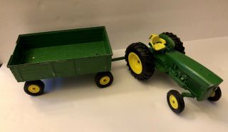 John Deere Vintage Ertl Die Cast Tractor Trailer Wagon 479 - 7401