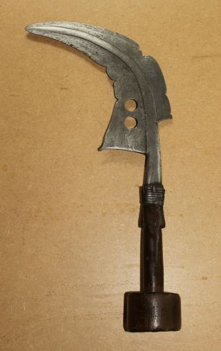 Congo Old African Knife Ancien Couteau Mangbetu Afrika Kongo Africa Afrique Mes
