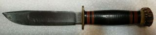 Antique Marbles Msa Co Gladstone Mich Fixed Blade Hunting Knife