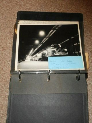 Large Album Of Vintage Train Railroad Photographs Wow Take A Look