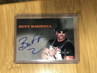 1999 Topps World Championship Wrestling Wcw Wwe Wwf Buff Bagwell Auto Autograph