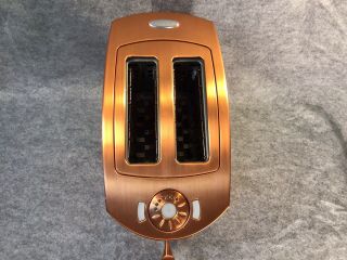 Jenn - air Attrezzi JTO500 Antique Copper 2 slice toaster 3