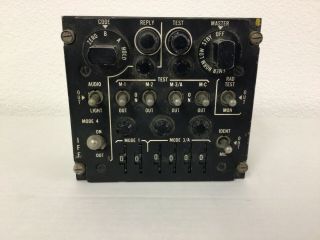 C - 6280 (p) / Apx Iff Transponder Control Panel