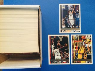 1997 - 98 Topps Basketball Complete Set 220 Cards Tim Duncan Kobe Michael Jordan