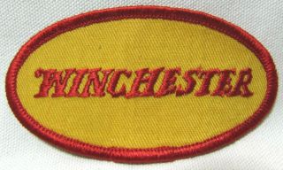 Vintage Winchester Gun Rifle Patch Shooting Firearms Hunting Advertising Nos