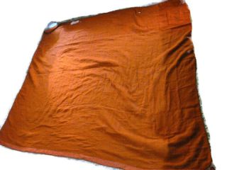 Vintage Jc Penney Electric Blanket King Size 83 X 96 Rust Orange - No Controls