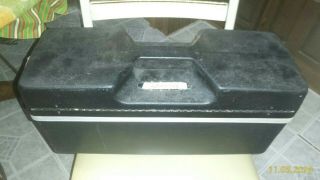 Vintage Sears " Ted Williams " 2 In 1 Plastic Tackle Box Check Photo Please