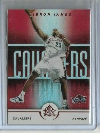 Lebron James 2005 - 06 Ud Reflections Basketball Ruby Foil 42/100 - Rare - Lakers