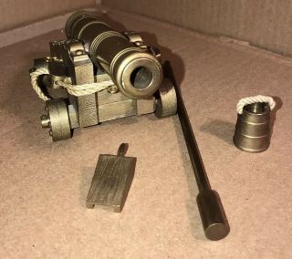 Valley Cannon Miniature Brass Naval Cannon Serial 329