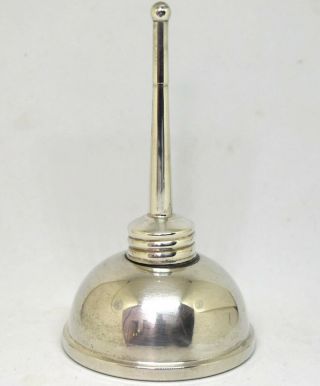 Vintage Tiffany Co Sterling Silver Oil Can Vermouth Dispenser With Cap