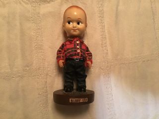 Vintage Lee Dungarees,  Buddy Lee Bobble Head 8 " Promotional Advertising Doll