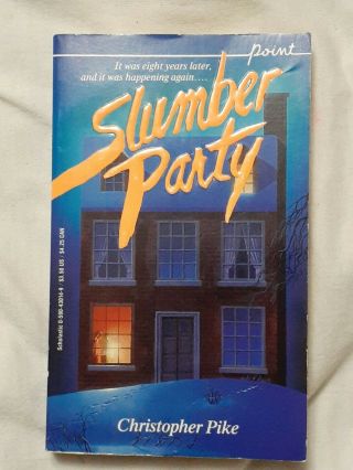 Vtg 1985 Christopher Pike Slumber Party Pointpaperback 1st Ed Teen Ya Horror