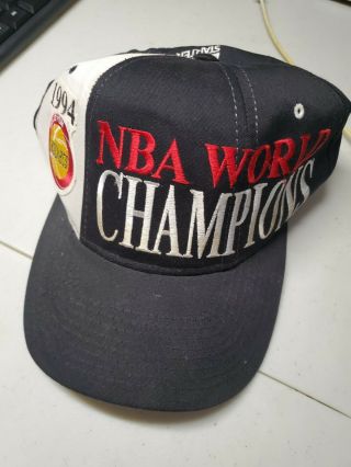 Vintage 1994 Nba Official Houston Rockets World Champions Starter Hat Snapback