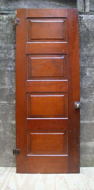 18 " X48 " Antique Vintage Old Solid Wood Wooden Cabinet Cupboard Pantry Door Panel