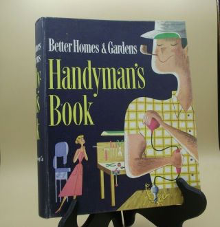 Better Homes And Gardens Vintage Handyman’s Book Three Ring 1957 8th Print