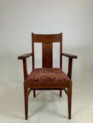 Antique Mission Dining Arm Chair