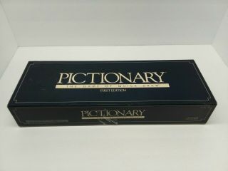 Vintage 1st First Edition Pictionary The Game Quick Draw Complete 1985