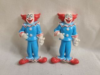 Vintage Bozo The Clown Fridge Magnets 1999 Larry Harmon Picts Corp
