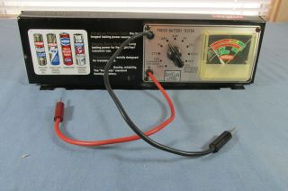 Vintage Eveready Photo Battery Tester Store Display 1.  35 Volt To 45 Volt