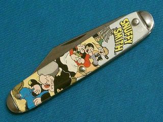 Vintage Snuffy Smith Barney Google Tv Comic Book Cartoon Cigar Jack Knife Knives