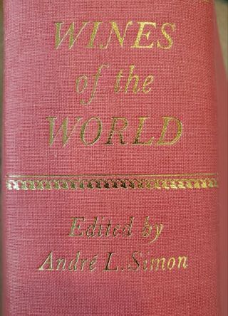 Vintage Wines Of The World Encyclopedia (1968,  Hardcover) Sommelier / History