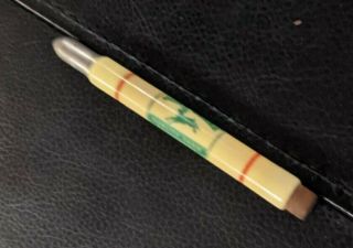 1940s Vintage John Deere Plow Co.  Bullet Pencil 4 Legged Deer