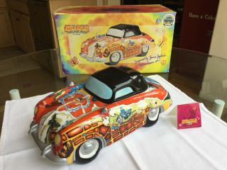 Janis Joplin Porsche 356 Music Box,  Number 2060 Of 4800,