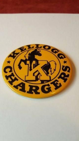 Vintage Kellogg High School (little Canada Mn) Pinback Button
