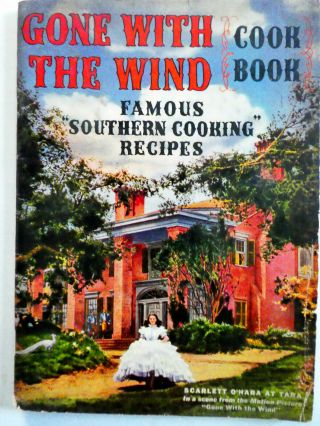 Vintage Gone With The Wind Cook Book,  1940 Trade Size Pebeco Toothpaste Gift