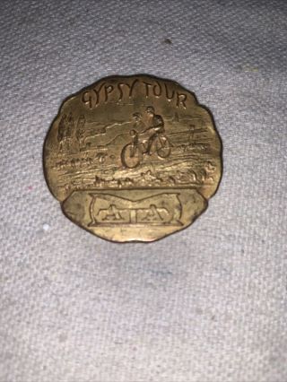 1923 National Motorcycle Gypsy Tour Perfect Score Pin