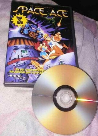 Vintage Digital Leisure 1998 Don Bluth Presents Space Ace Dvd - Rom