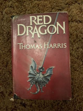 Red Dragon By Thomas Harris First Book Club Edition 1981 Vintage