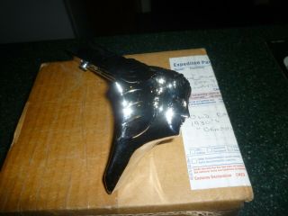1931 1932 Willys Overland Hood Ornament 1254 Recently Re - Plated
