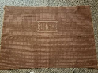 Antique Railroad Pullman S - 17 Sleeping Car Blanket From The 20 