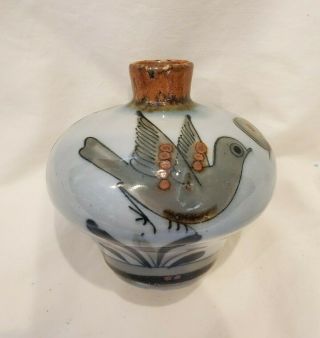 Vintage Ken Edwards Ke El Palomar Mexican Pottery Vase