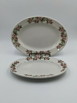 Vintage Grindley Duraline Apple Blossom Hotelware Plates
