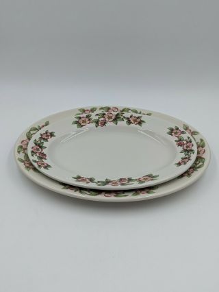 Vintage Grindley Duraline Apple Blossom Hotelware Plates 2