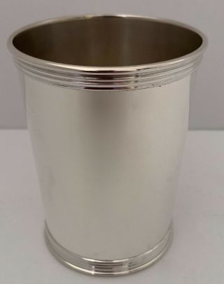 Wonderful Manchester Sterling Silver Julep Cup No Monogram Cond 1960