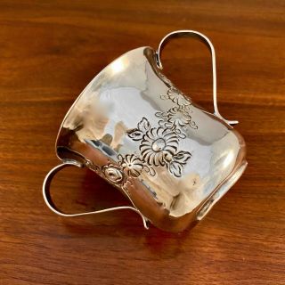 Simeon Coley Georgian Sterling Silver RepoussÉ Two Handled Loving Cup C.  1764