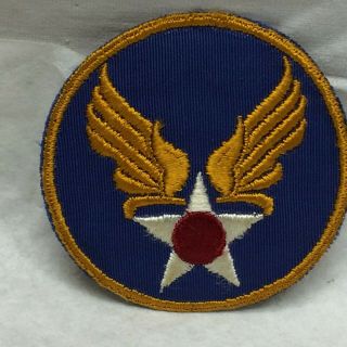 Vintage Military Patch Usaaf Army Air Force Embroidery On Twill Variant